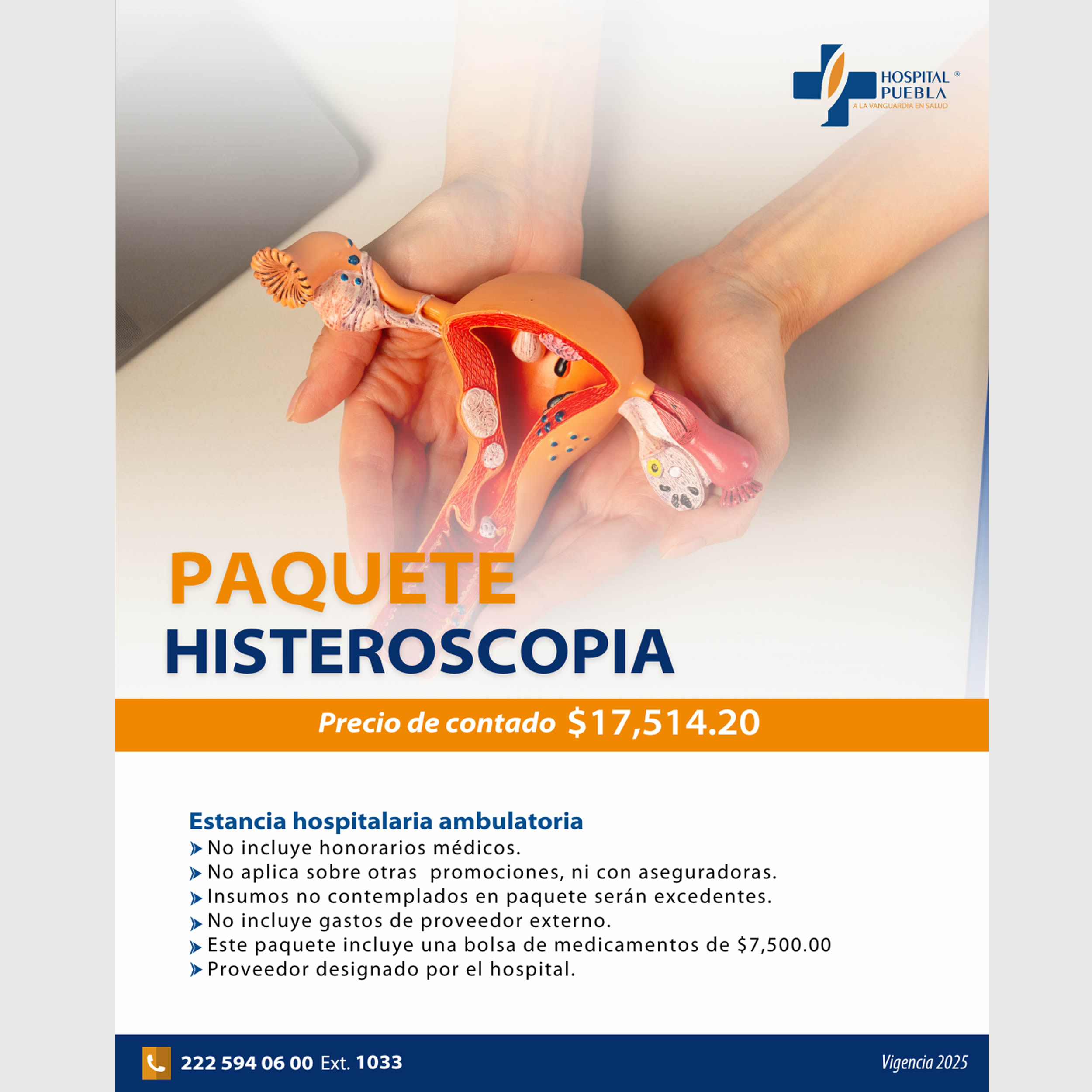 Paquete de Histeroscopia
